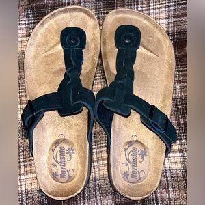 Northside Womens Dina Thong Cork Sandal